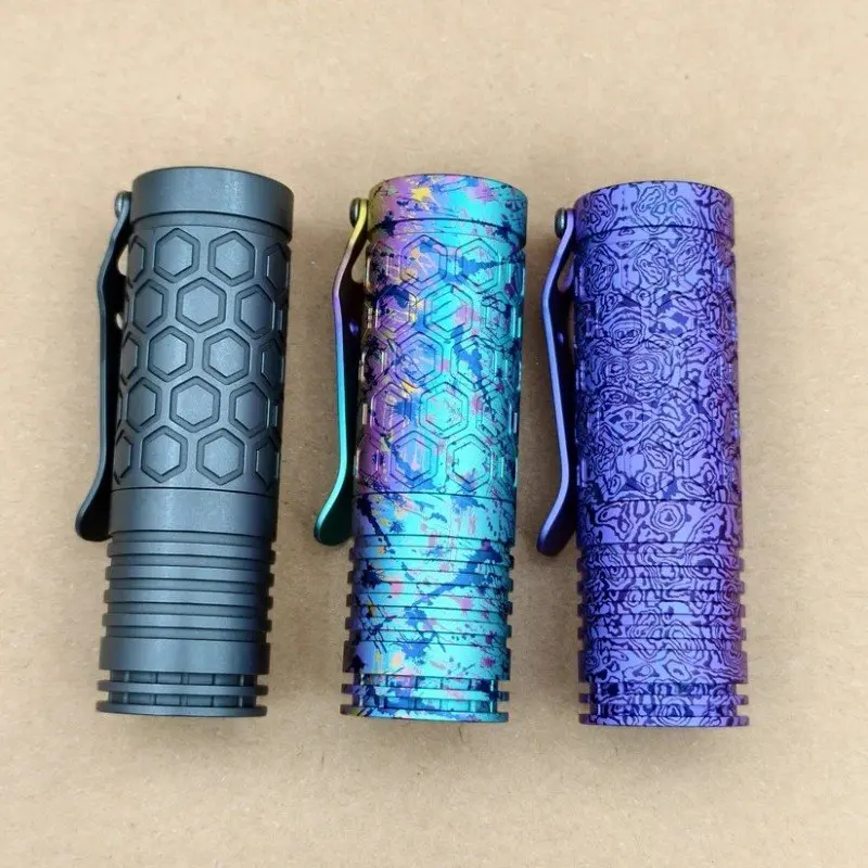 Reylight Dawn Hex- Ti Anodized Flashlight