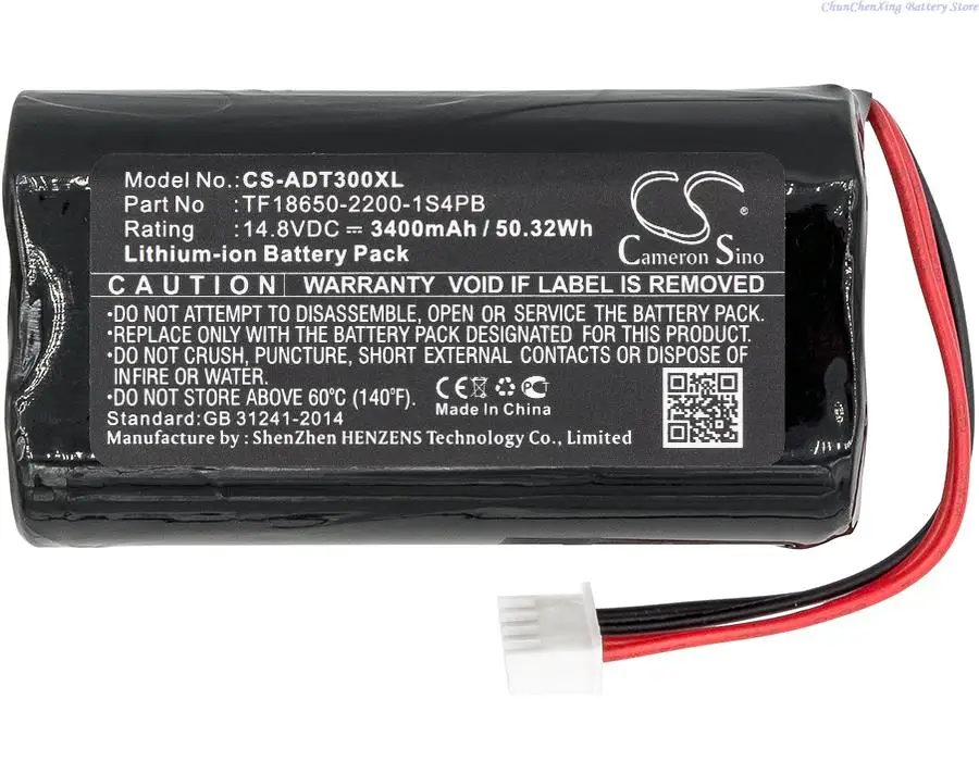 

100% NEW 2600mAh/3400mAh Speaker Battery TF18650-2200-1S4PB for Audio Pro Addon T10, Addon T3, Addon T9, T10, T3, T9 +TOOL