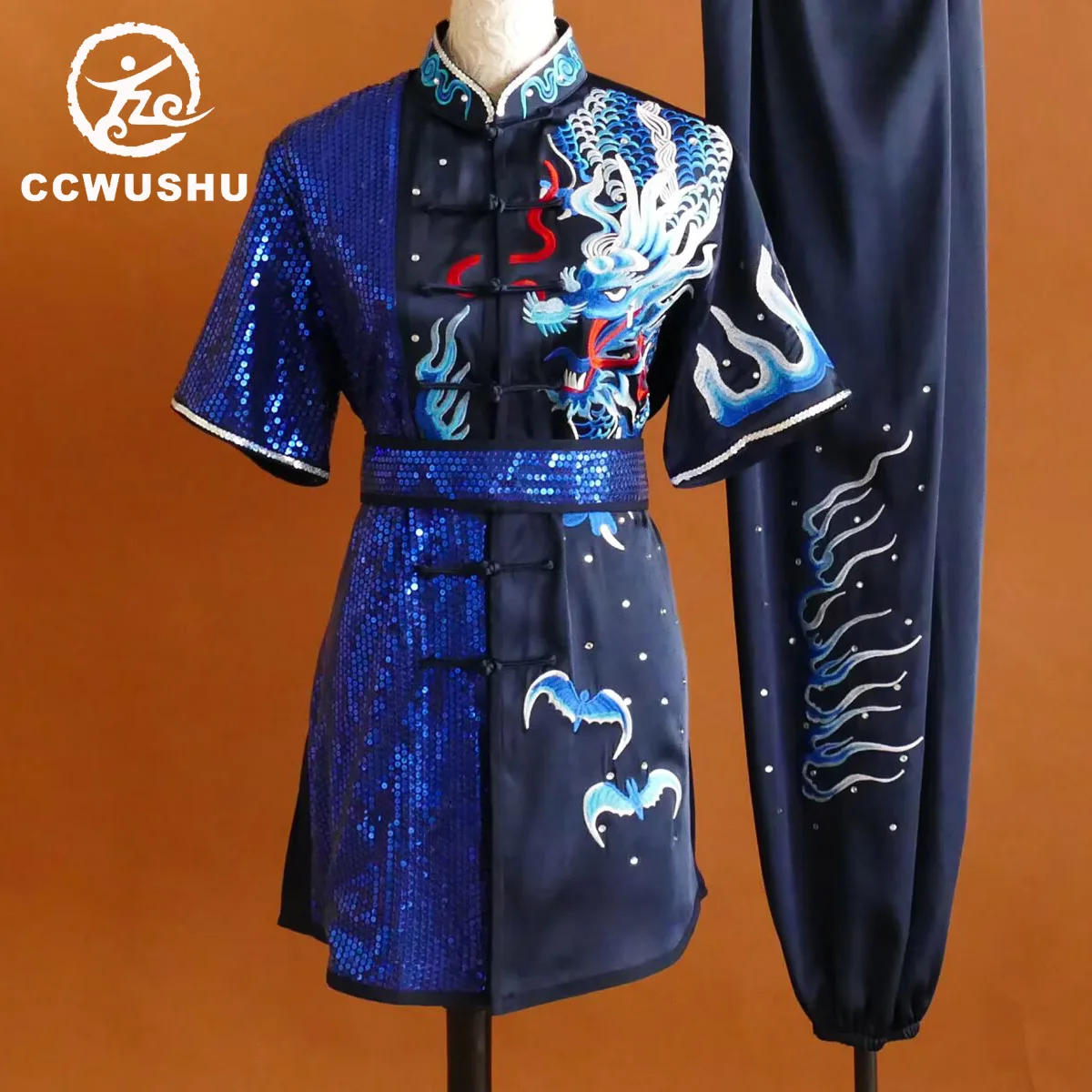 Tailor-Made Clothing for Martial Arts Competition, Embroidered Clothing, Wushu clothes, Taichi, Taiji, Changquan Uniform CCWUSHU