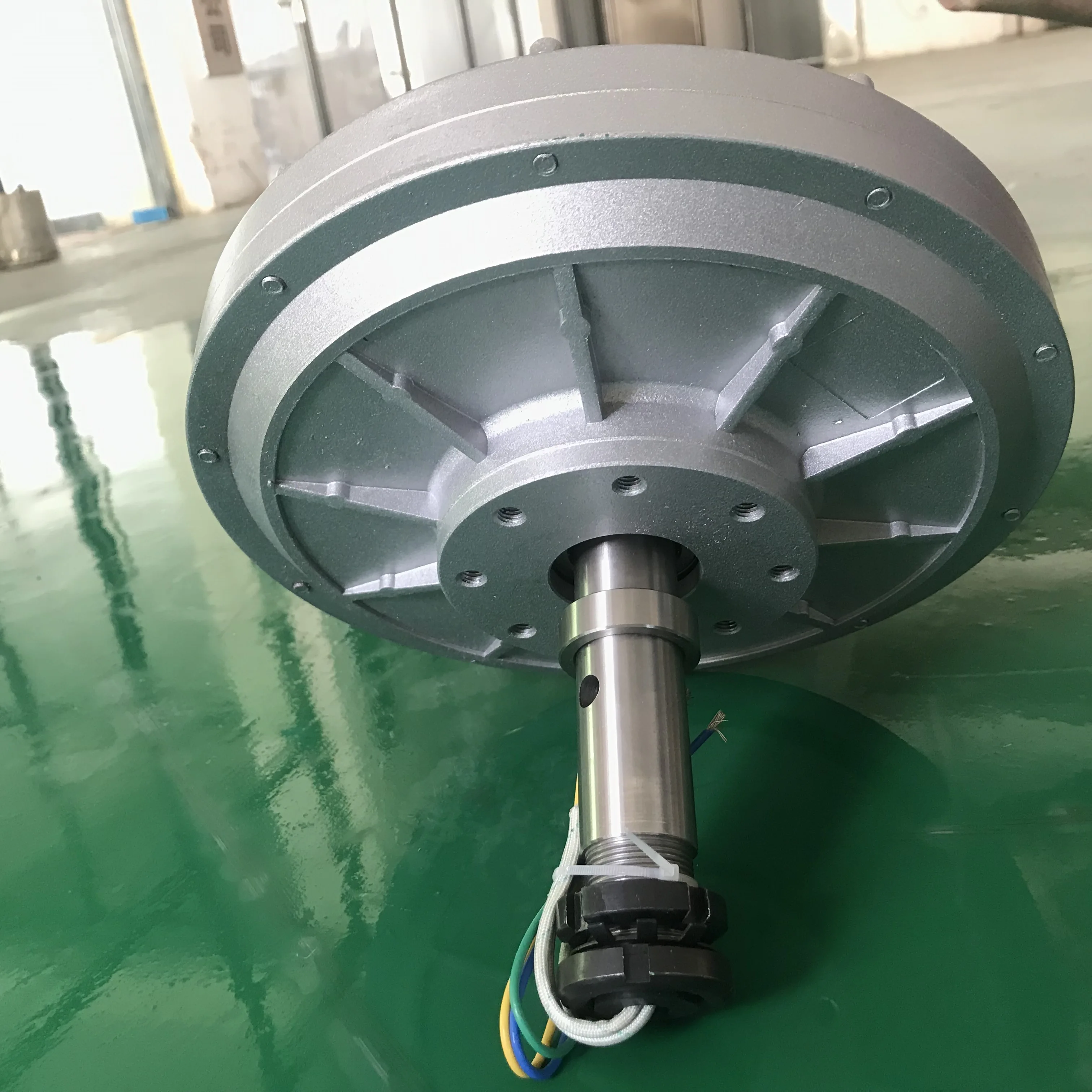 2000W 6000W 8000W 12V 24V 48V Vertical Permanent Magnet Alternator Coreless Maglev Generator DIY Water Wind Turbine Generator