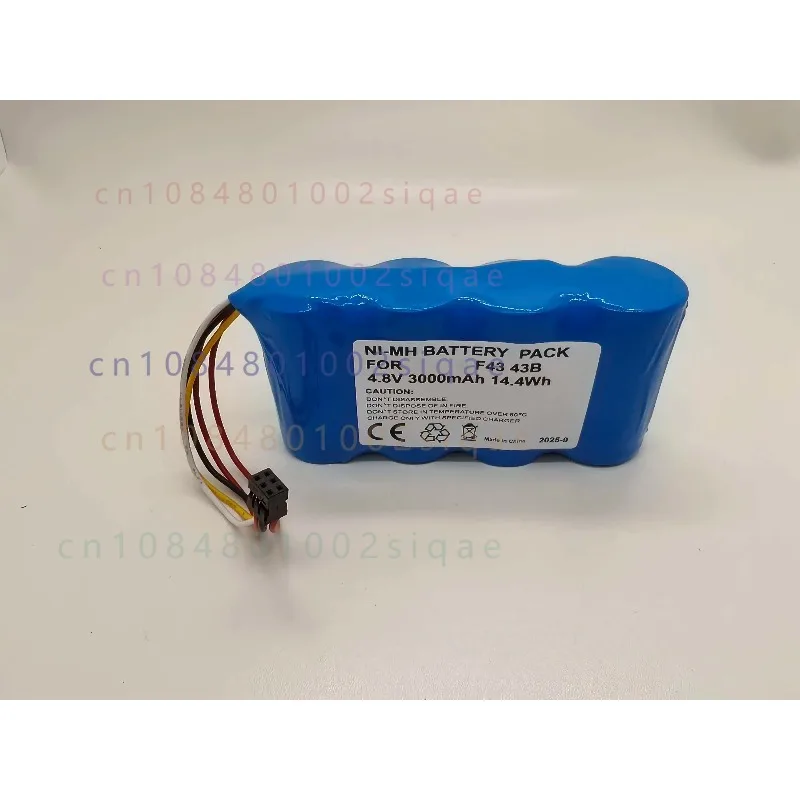 1PCS FOR Fluke 43 43B Power Quality Analyzer Replacement Battery BP120 BP130 Ni-MH Rechargeable Spare Repair Part