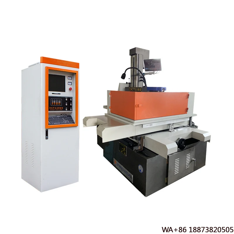 Machine de découpe à fil Cnc mobile rapide, Machine Edm DK7755, fil Edm