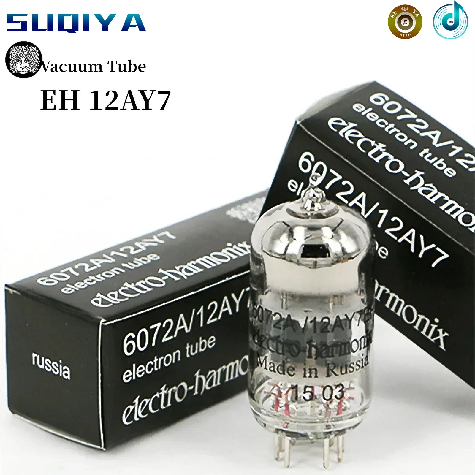 EH 12AY7 6072A Vacuum Tube for Electronic Tube Amplifier HIFI Audio Amplifier Original Exact Match Genuine