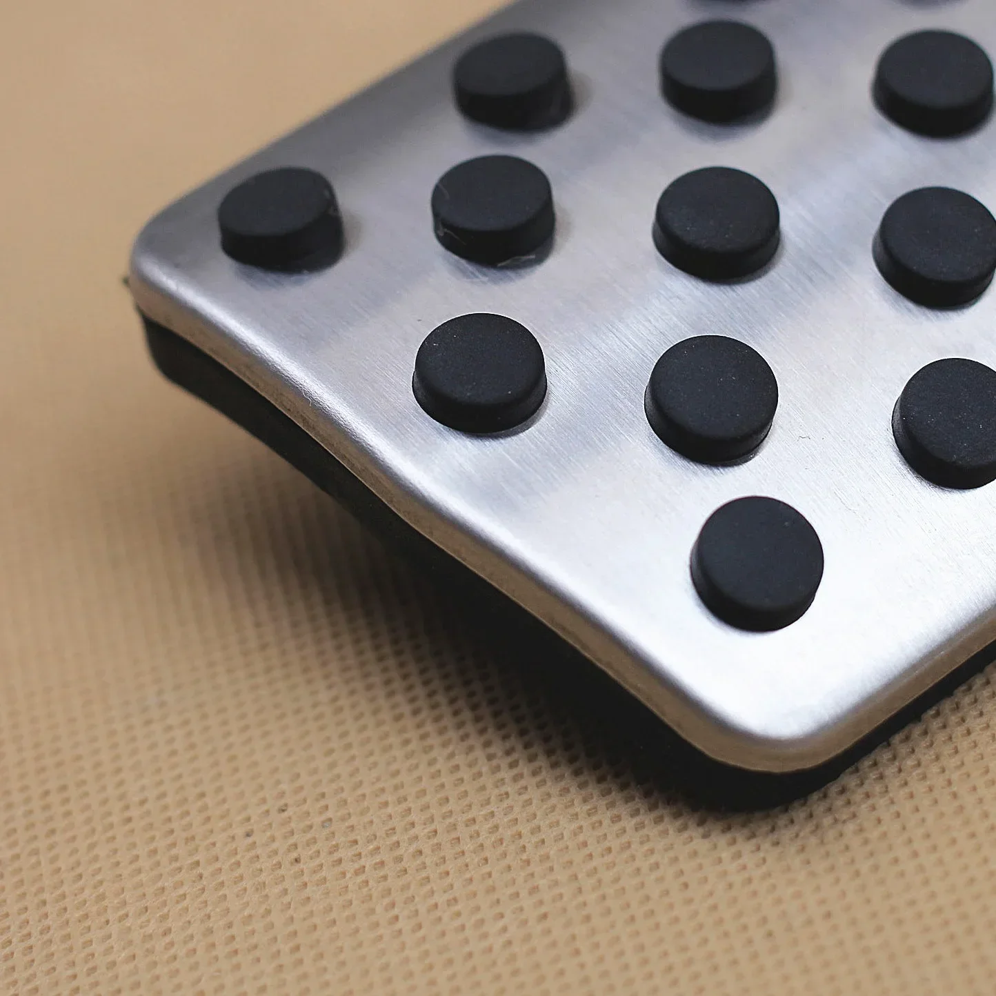 Stainless Steel Brake Gas Pedal Pad Cover Kit For 2011-2021 Jeep Grand Cherokee / 2011-2024 Dodge Durango