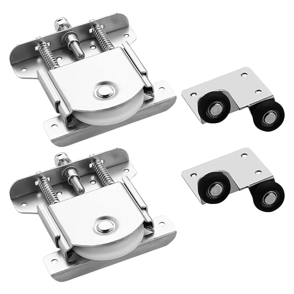 

Anti- Pulley for Sliding Wardrobe Hardware Wheel Durable Metal Sliding Glass Door Pulley Closet Cabinet Barn Door Wheels