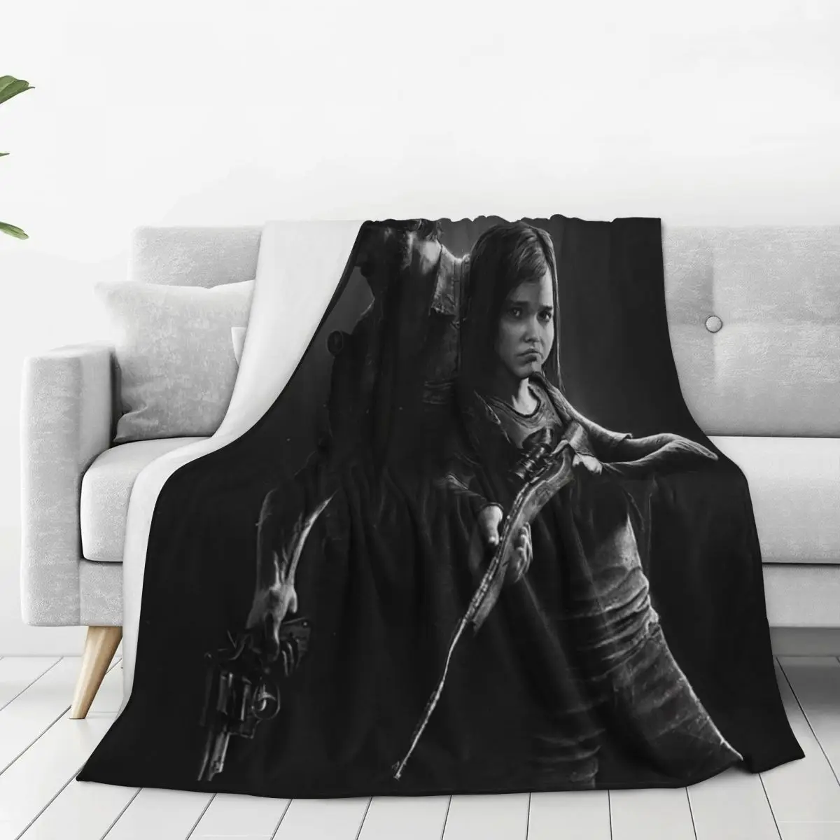 Joel And Ellie Blanket Fleece Super Soft Sofa Throw Blankets For Home Bedroom Travel Throws Bedspread Quilt