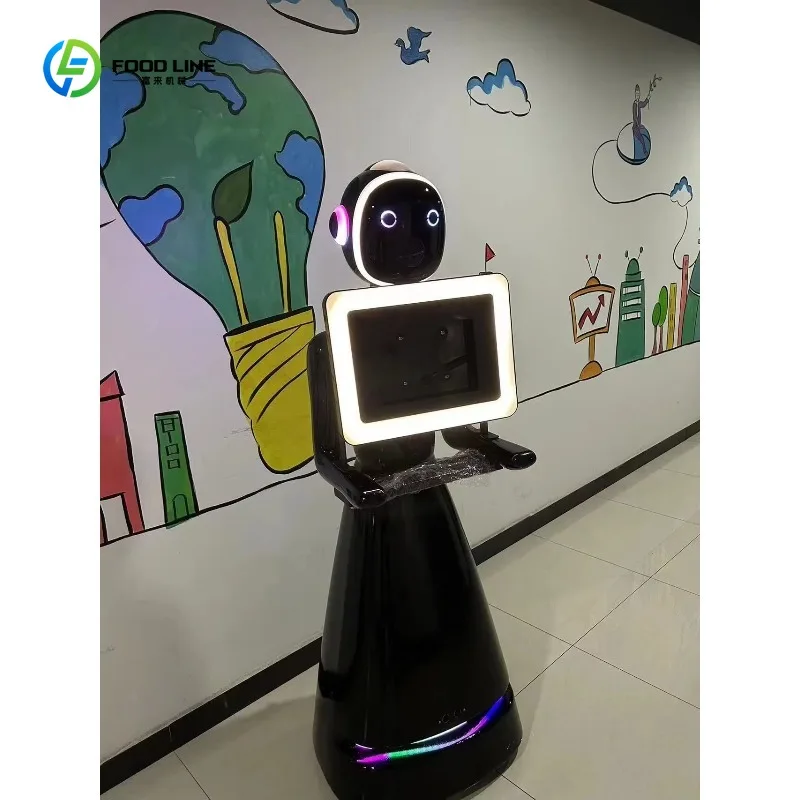 All in One 360 Photo Booth Robot Automatic Rotating Selfie Machine with Instant Photo Printer IPad Stand Customized