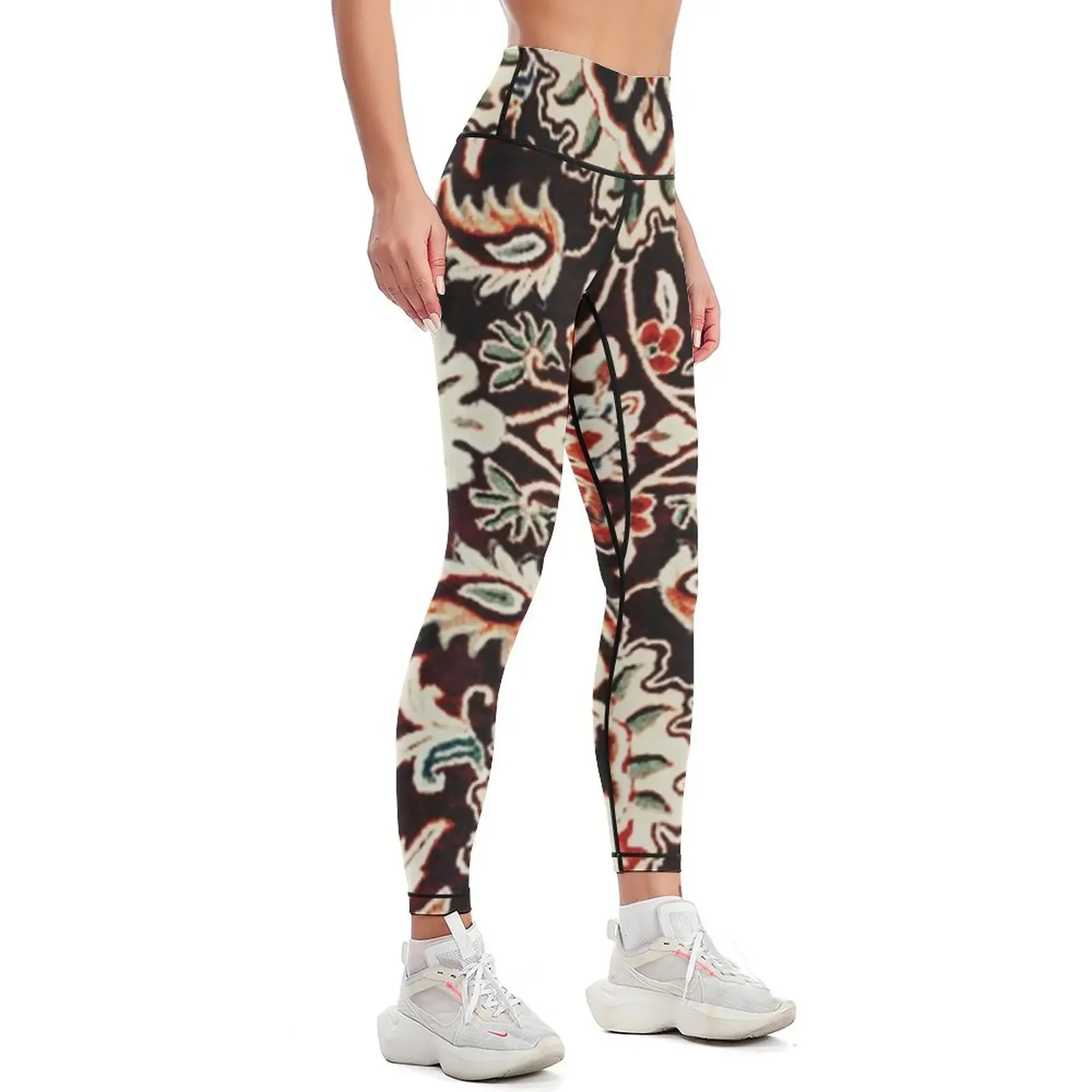 Beautiful Antique Persian Rug Print Leggings jogging pants harem pants Womens Leggings