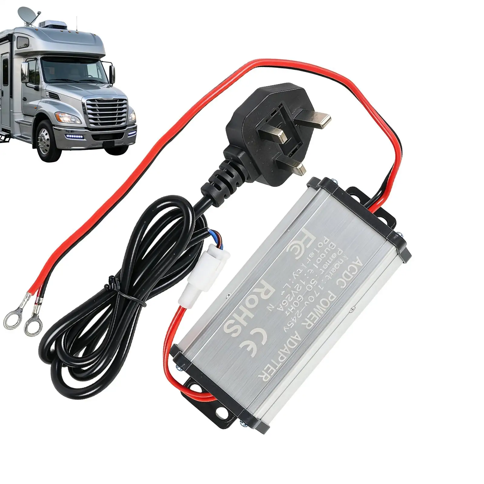 

Преобразователь питания для воздушного отопителя 110В в 12В, трансформатор AC/DC, адаптер для дизельного воздушного отопителя 5кВт/8кВт