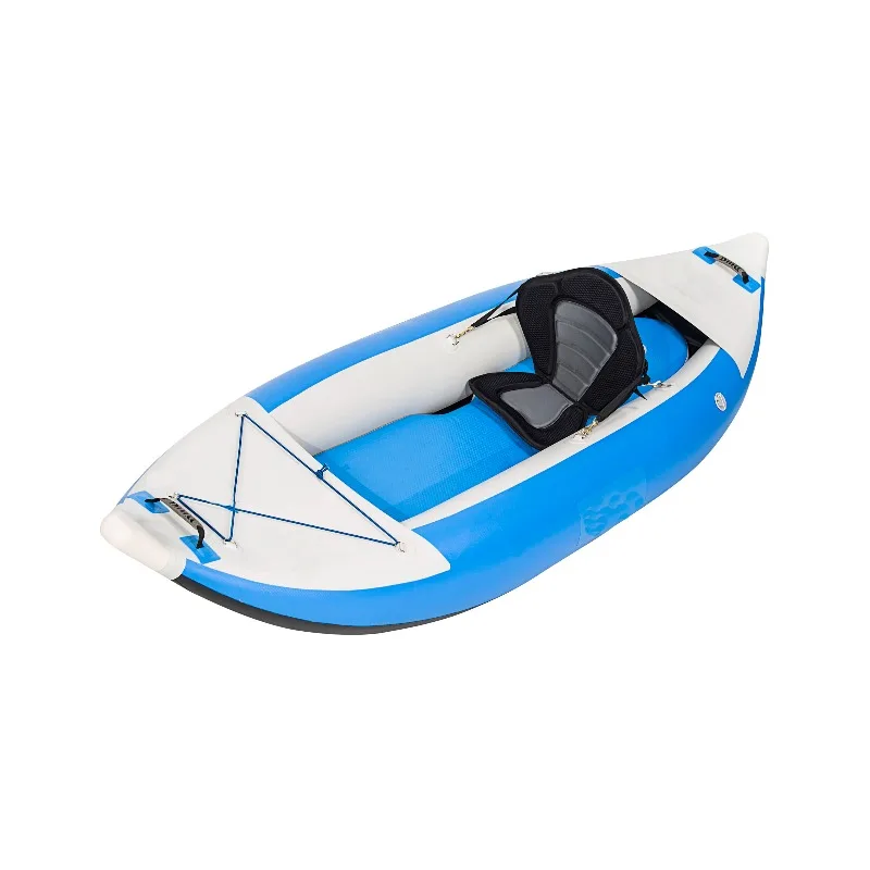 

Professional Single Person Blue Inflatable Kayak Sturdy Craft for Outdoor Water Sports and Adventures 2026