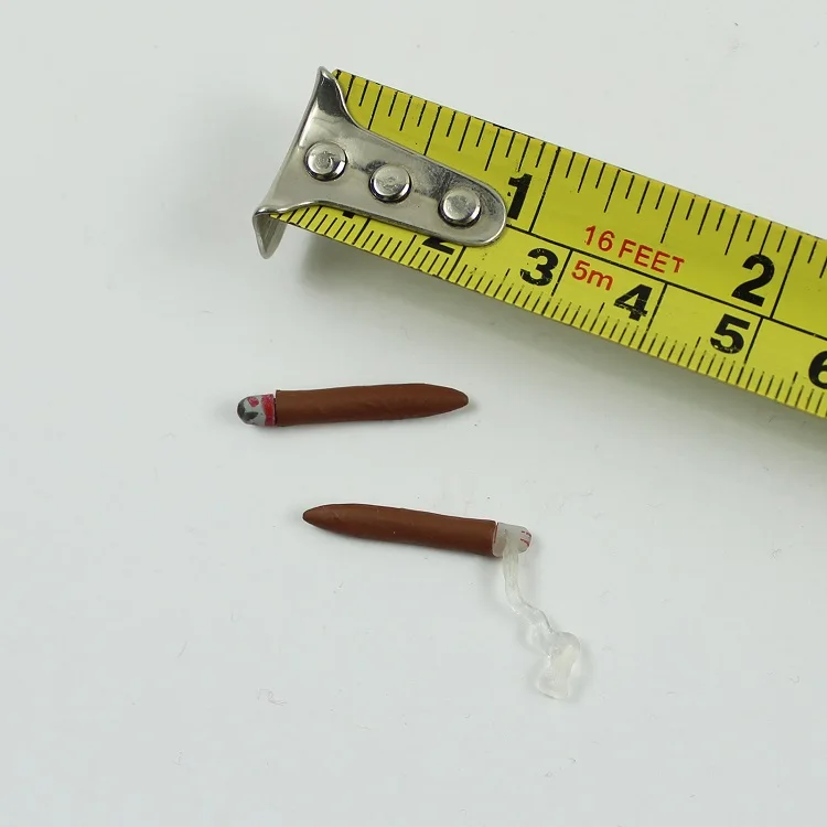 1/6 Scale 2pcs/set AS033 Burning Cigars Cigarettes Models For 12''Figures  Scene Accessories DIY