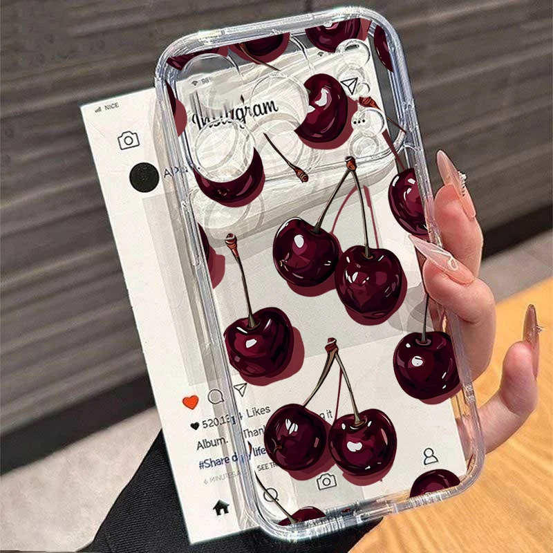 Wine Red Cherry Cle…