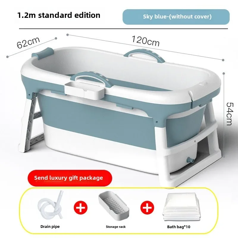 Foldable Bathtub for AdultsFoldable Mobile Bathtub Portable Folding Bathtub for Apartments and Old Houses Without Bathtubs