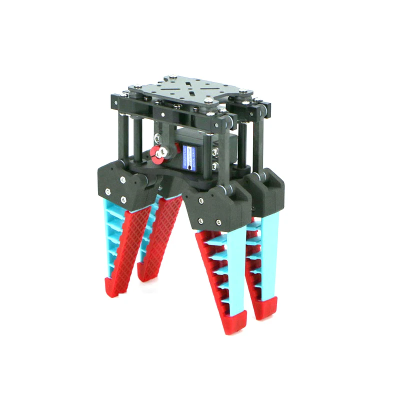 0.9-1.2kg Carico Flessibile Robot Artiglio Servo Controllo PWM Morsetto Meccanico Flessibile 2/3/4 Dita Per Braccio Robotico Pinza Industriale