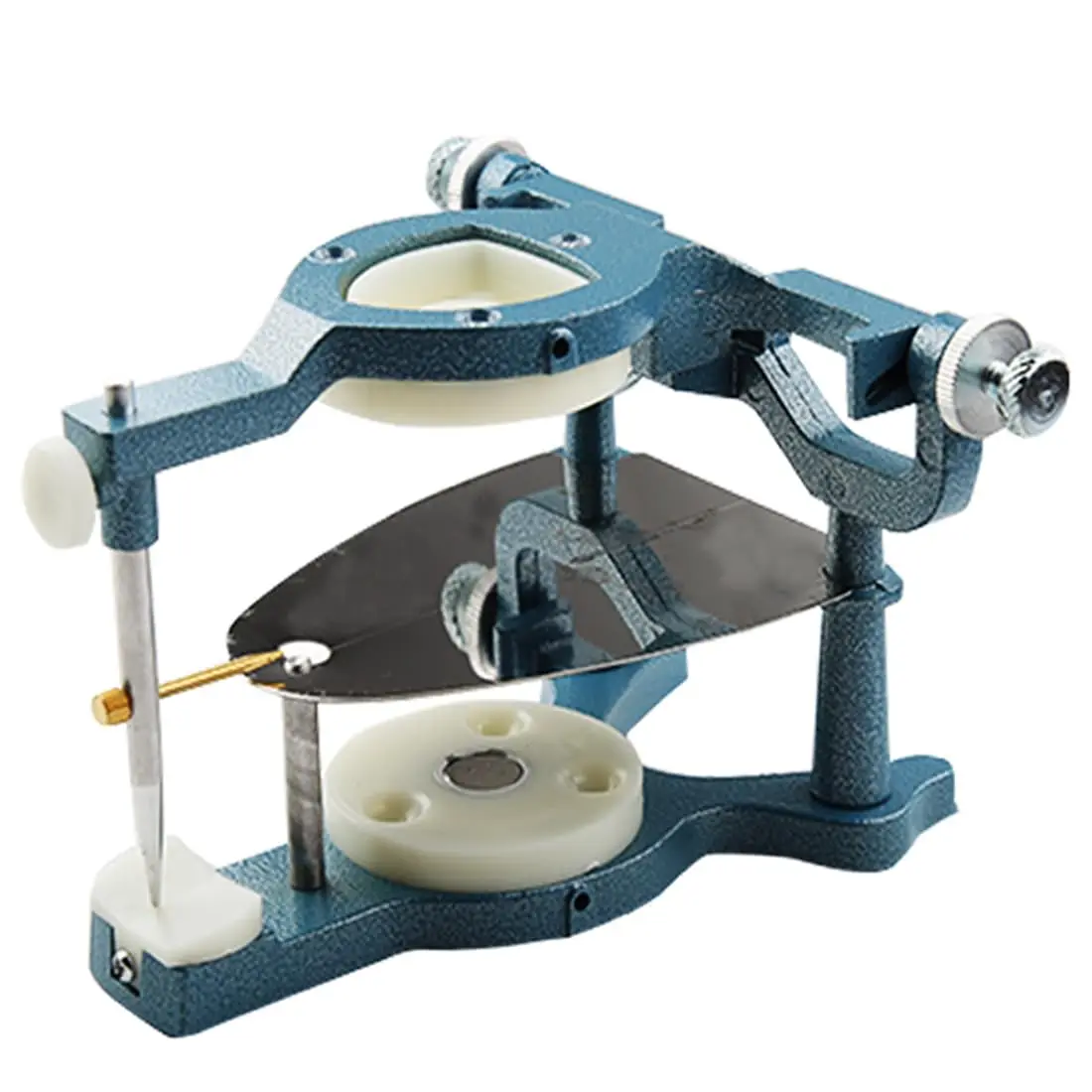 

Dental Magnetic Articulator Blue Adjustable Denture Articulator Dental Lab Instruments Large Size Type C Articulator