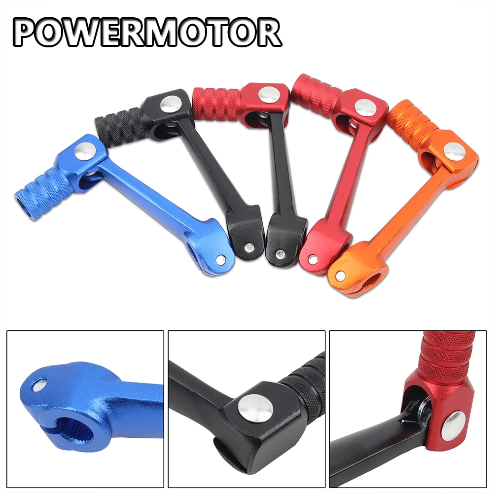 Motorrad Short Gear Shift 10 mm klappbares Aluminium für Kayo BSE Apollo ZongShen NC 250 300 450 CC ATV Universalzubehör
