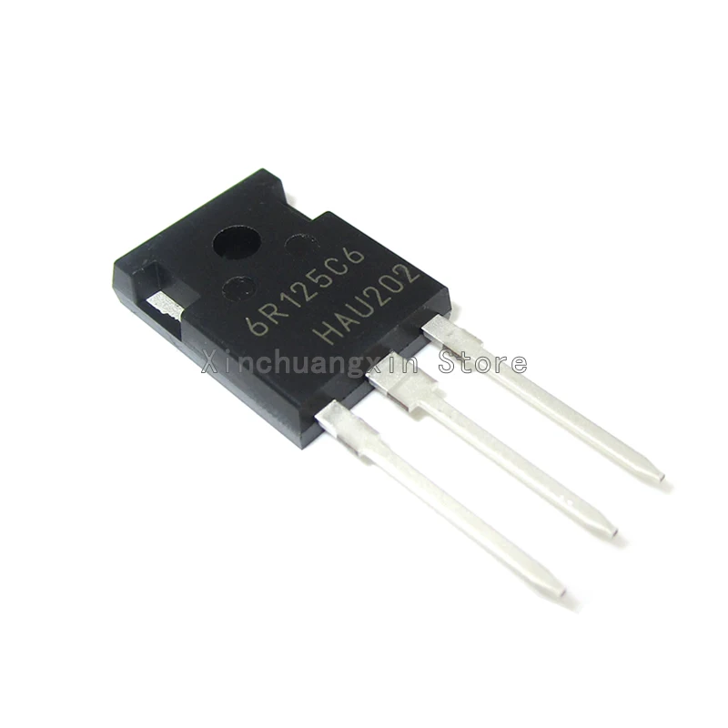 1Pcs 6R125C6 IPW60R125C6 TO-247-3 N-Channel 600V30A MOSFET Field Effect Triode