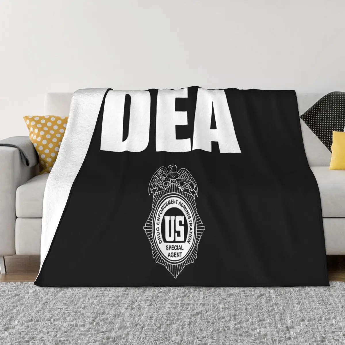 Dea Special Agent 2 Home Blankets Blankets & Throws Winter Warm Blanket Throw Blanket