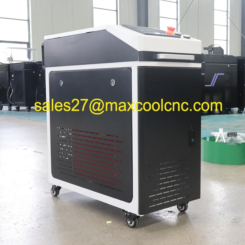 200W New Laser Cleaning Machine Pulse Laser Cleaner Machine for Wood Paint Removal for Sale