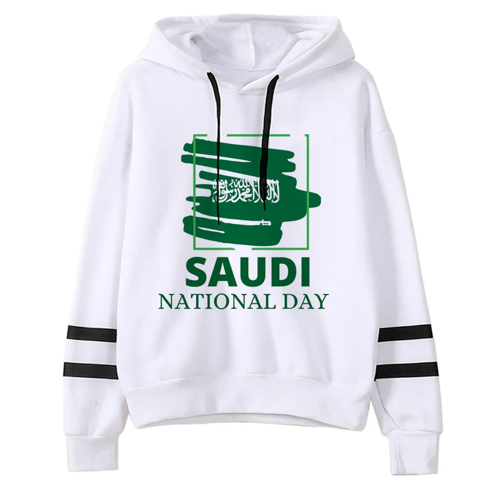 Kingdom of Saudi Arabia hoodie casual wear athleisure Y2K comic winter girl hoddie pullover elegant harajuku streetwear youthful