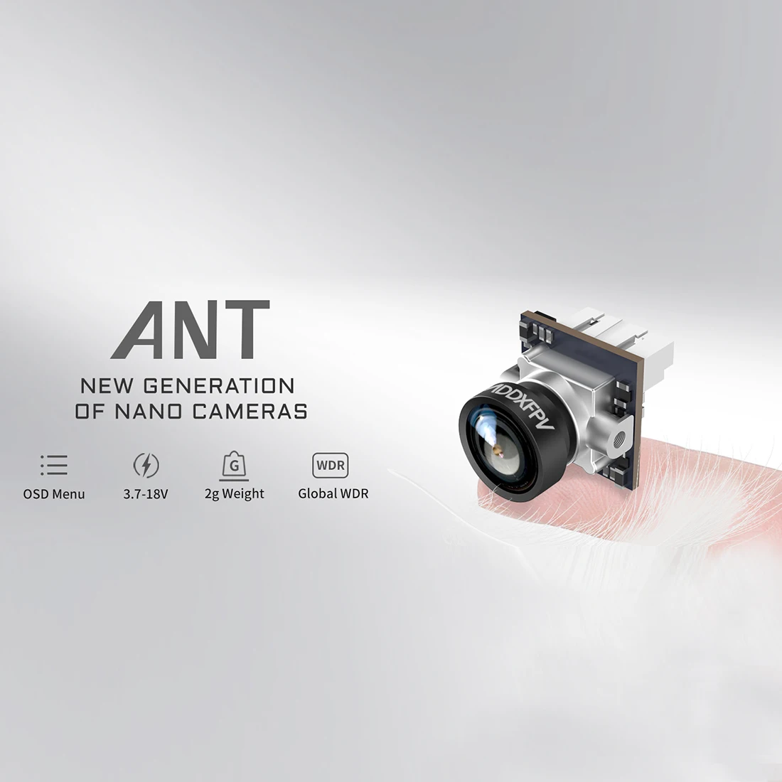 Контроллер полета Happymodel X14 ELRS STM32G473 MCU 5,8 ГГц 48-канальный гироскоп CM42688P с камерой 1200TVL для дрона 75 мм 85 мм 2S