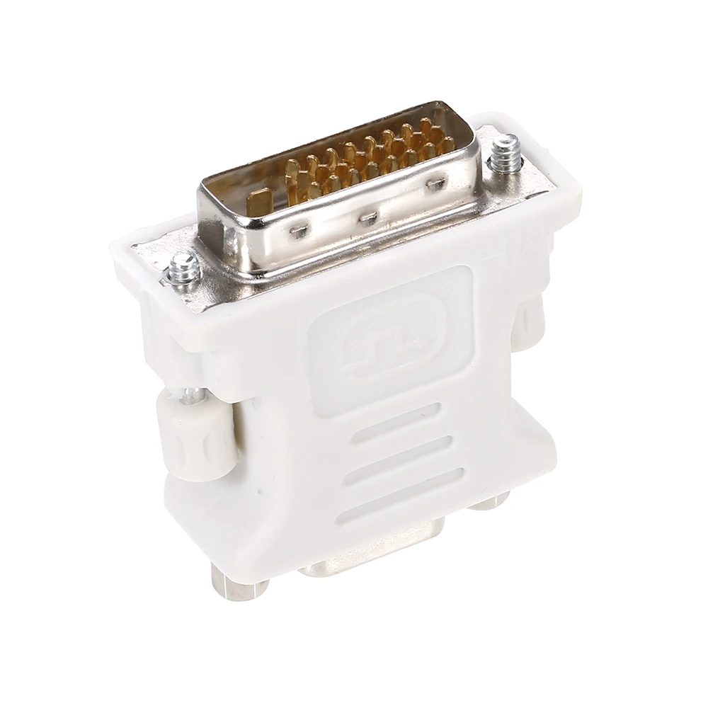 DVI-VGA 어댑터 DVI(24+1) 남성-여성 어댑터 변환기 데스크탑 컴퓨터 노트북 모니터 프로젝터 플러그 앤 플레이