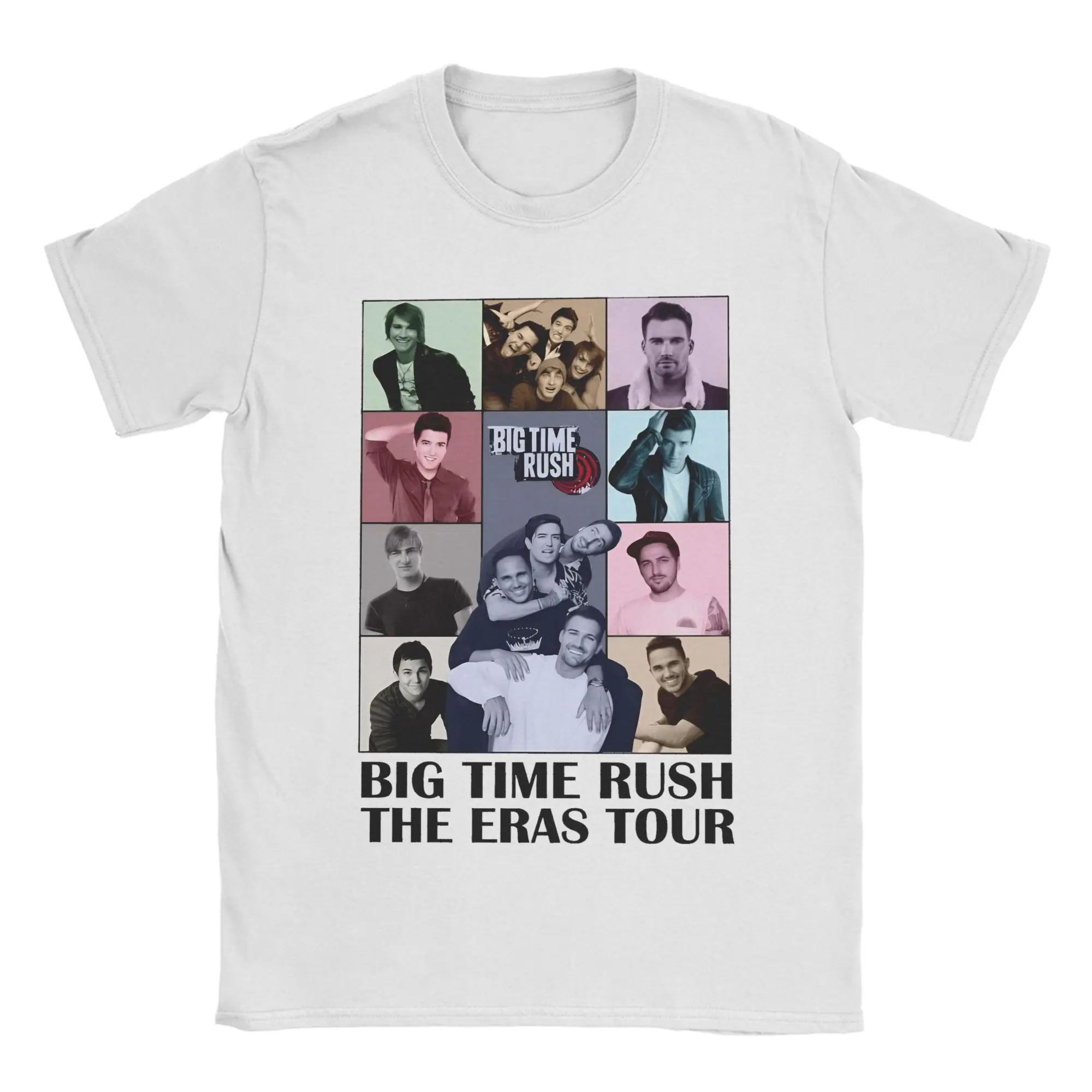 

Big Time Rush Band In Real Life Worldwide Tour Tee Shirt for Men Women New Arrival T Shirts Cotton Clothes