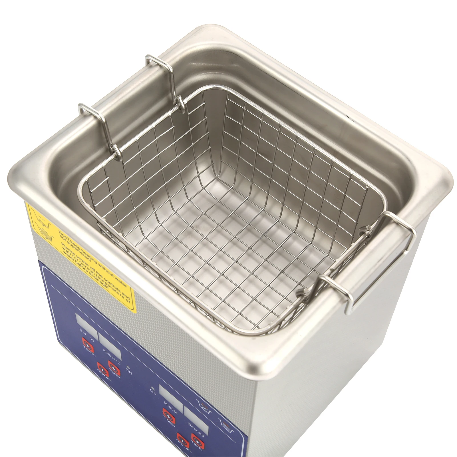 2L  Machine Industrial  Digital Stainless Steel Heater Timer Cleaning Equipment 2L PS‑10A