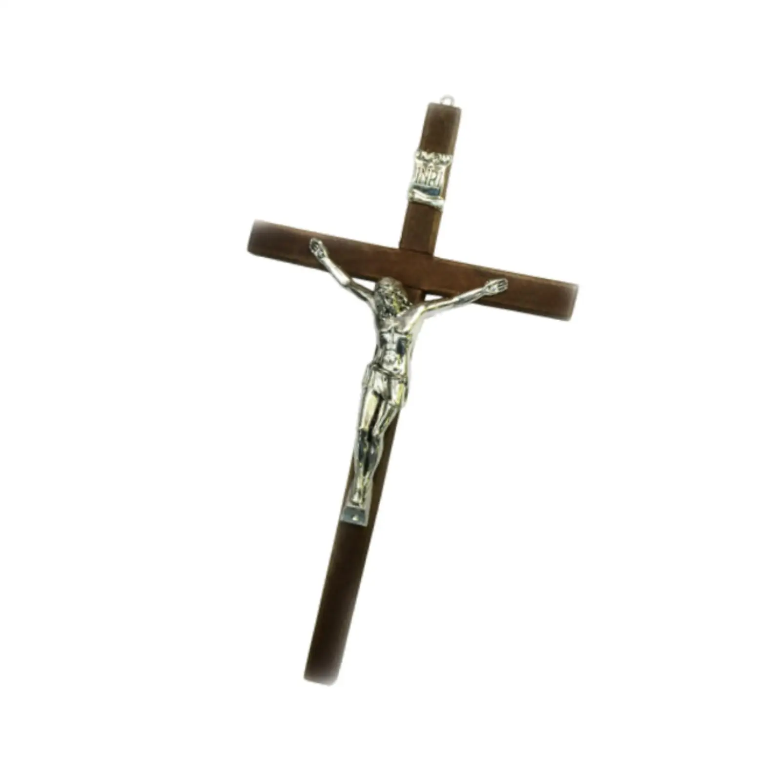 Wall Crucifix Cross Religious Statue Jesus Cross Wall Hanging Ornament for Office Entrance Living Room Thanksgiving Devout Gift