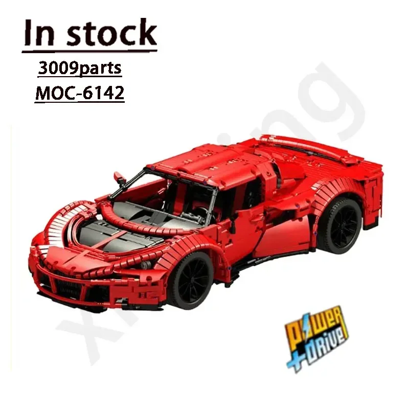 

MOC-6142GT Supercar Building Blocks High Difficulty Builder Racing Car3009 Building Block Parts Toy Birthday Gift Christmas Gift