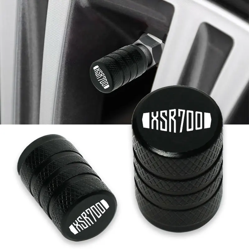 

For YAMAHA XSR700 XSR 700 XSR900 XSR 900 XSR125 155 new With Logo XSR Motorcycle Wheel Tire CNC Valve Airtight Covers Stem Caps