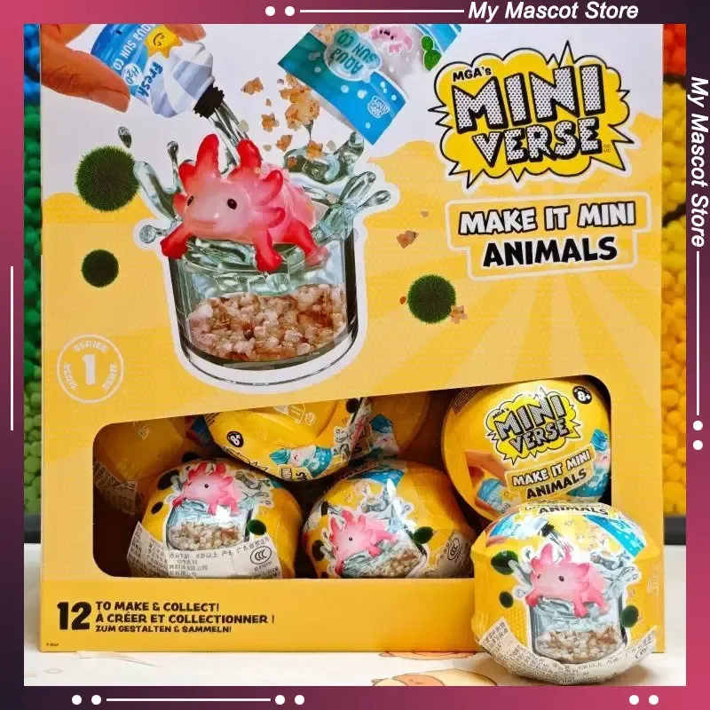 Nueva Muñeca Sorpresa MGA Serie Mini Animales, Mini DIY, Mini Hámster, Cobaya, Loro, Bola de Animales, Decoración de Escritorio, Regalo, En Stock