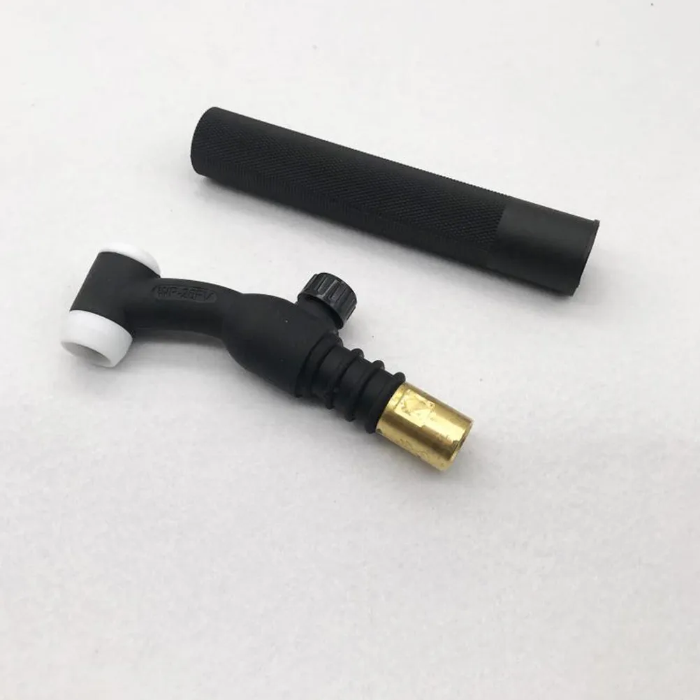 1個入り-tig溶接トーチヘッド-wp-26fv、二重カバー、フレキシブルボディ、200アンペア、空冷式、交換可能なトーチヘッド本体。