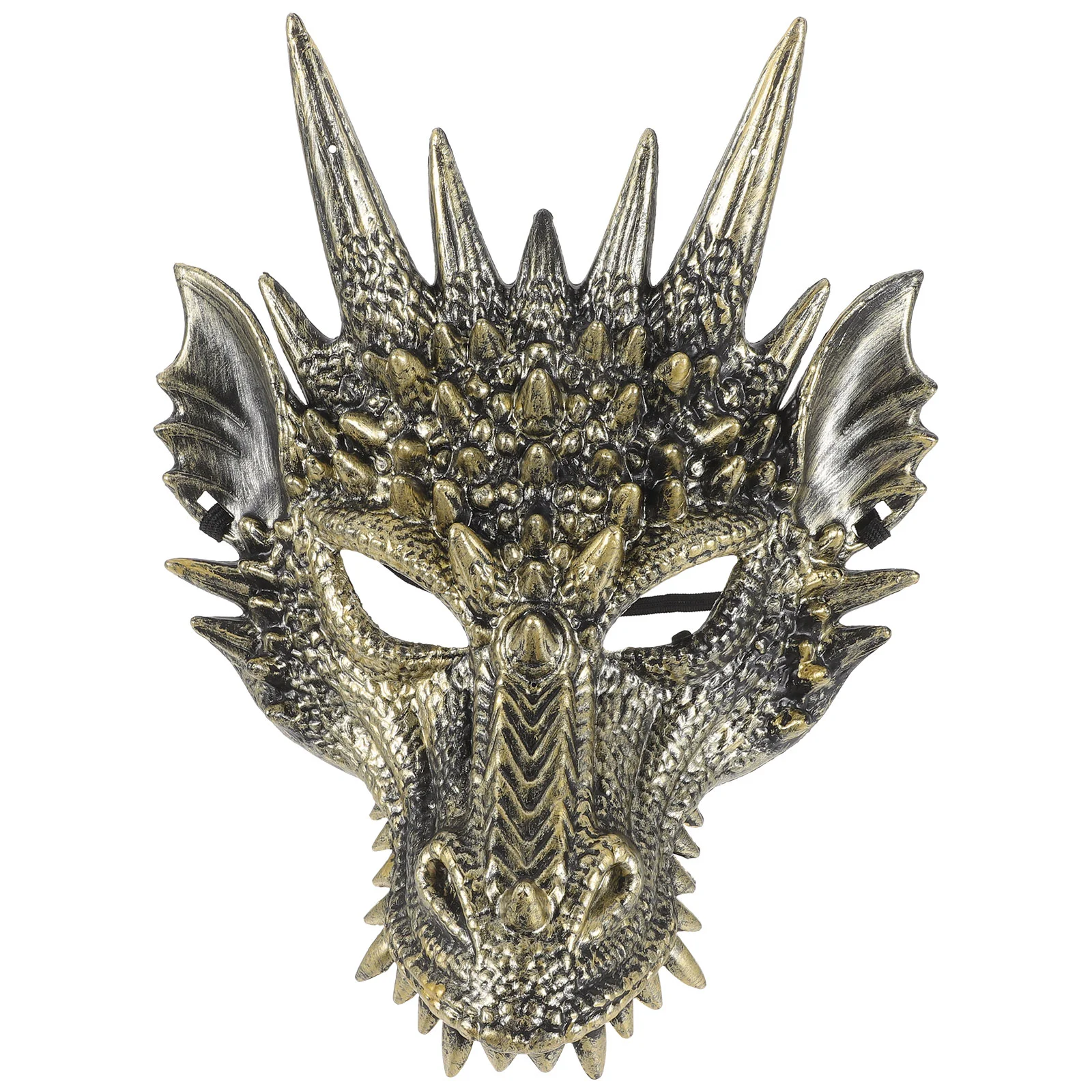 

Face Masks Halloween Venetian Dragon Costume Prop Clothing Plastic Party Cosplay Man Masquerade