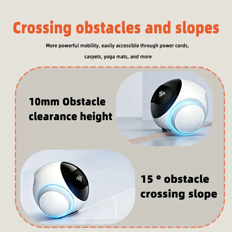 Pet robot, whole house mobile monitoring camera, automatic recharge, whole house cruising, no dead corners, mobile phone remote