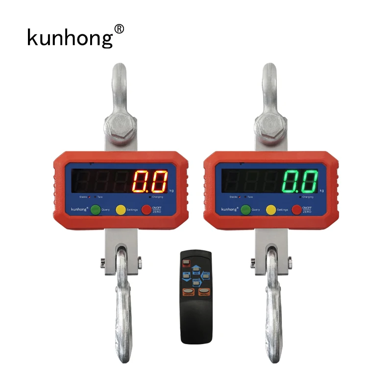 Hook 200kg Led Crane Luggage 1000kg OCS Scales Capacity Computing Weight with Industrial Electronic Ton Digital Hanging Scale