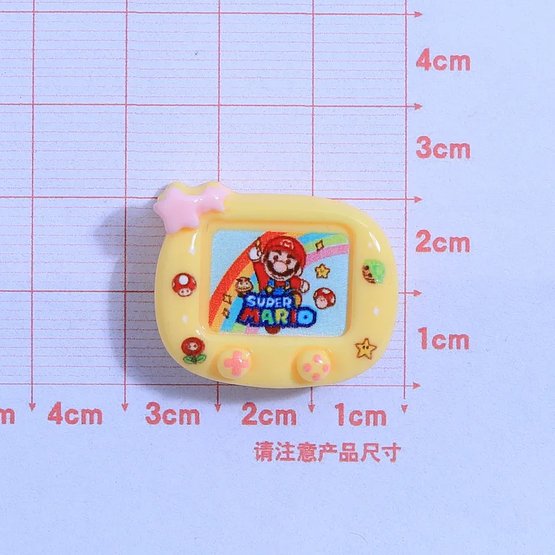 10pcs Vintage Game Machine Resin Flatback Cabochon for Kid Home Decoration Accessory Childish Game Embellisment for Scrapbooking