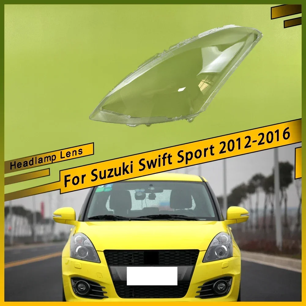 

For Suzuki Swift Sport 2012 - 2016 Front Headlights Shell Transparent Cover Headlamps shade Lampshade Lamp Shell Lens Masks