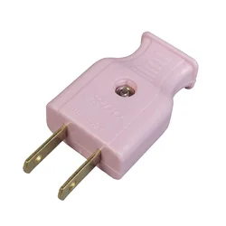 US American 2 Flat Pin AC Electric Power Male Plug Female Socket Outlet Adapter Wire Extension Cord Plug Adaptor