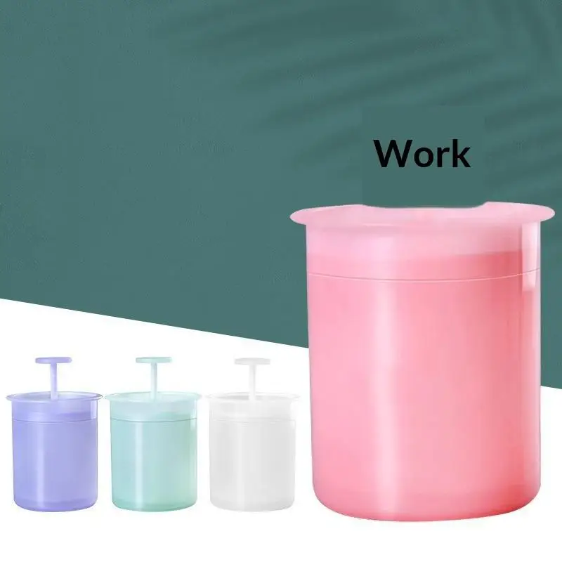 Dispositivo manual portátil para criar espuma facial, ideal para usar em viagens, para preparar espuma para produtos de limpeza e sabonetes faciais, p