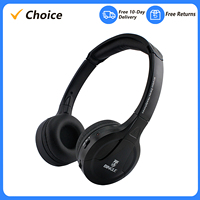 B616 Multifunction Wireless Stereo Headphones On Ear Headset FM Radio Wired Earphone Transmitter for MP3 PC TV Smart Phones