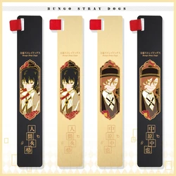 Anime Bungo Stray Dogs Nakahara Chuya dazai osamu cosplay Metal ruler bookmark cartoon creativity stationery student birthday