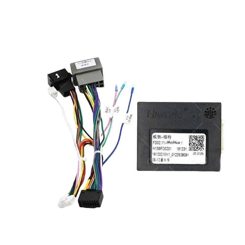 16-контактный android Canbus box Hiworld FD02 адаптер для FORD Fiesta 2004-2014/2006-2011 жгут проводов кабель питания автомобильное радио