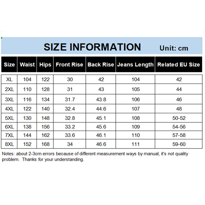 الصيف الجينز الرجال 200 كجم 8XL 7XL 6XL مستقيم رقيقة امتدت المتضخم كبير حجم كبير الدينيم السراويل الذكور مرونة الكلاسيكية السراويل