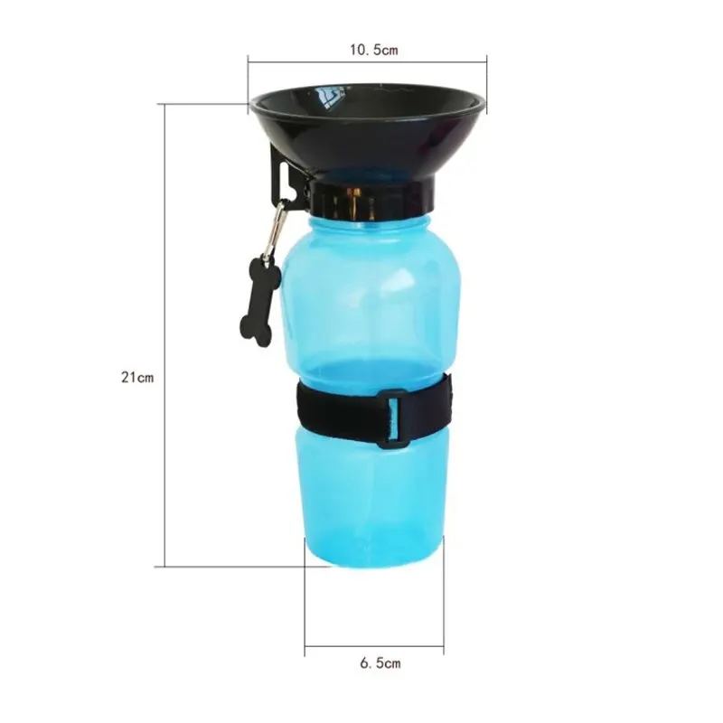 1pc Portable Dog Water Bottle Food and Water Container Storage for Dogs Travel Drinking Bowls Feeder Pet Accessory