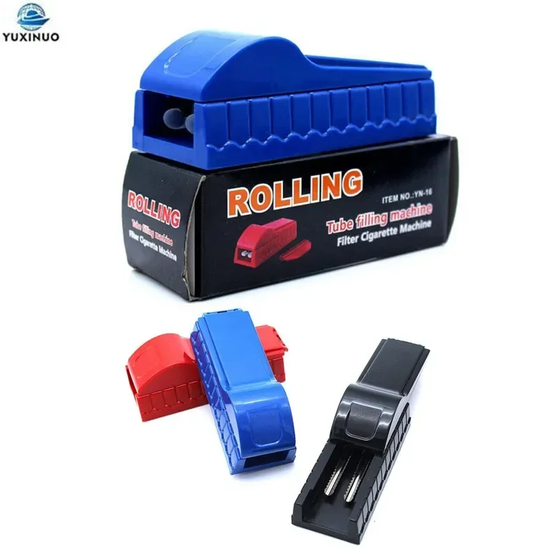 Portable Manual Cigarette Puller 1/2/3 Tube Tobacco Roller Cone Rolling Machine Smoking Rolling Papers Cigarette Maker DIY Tools