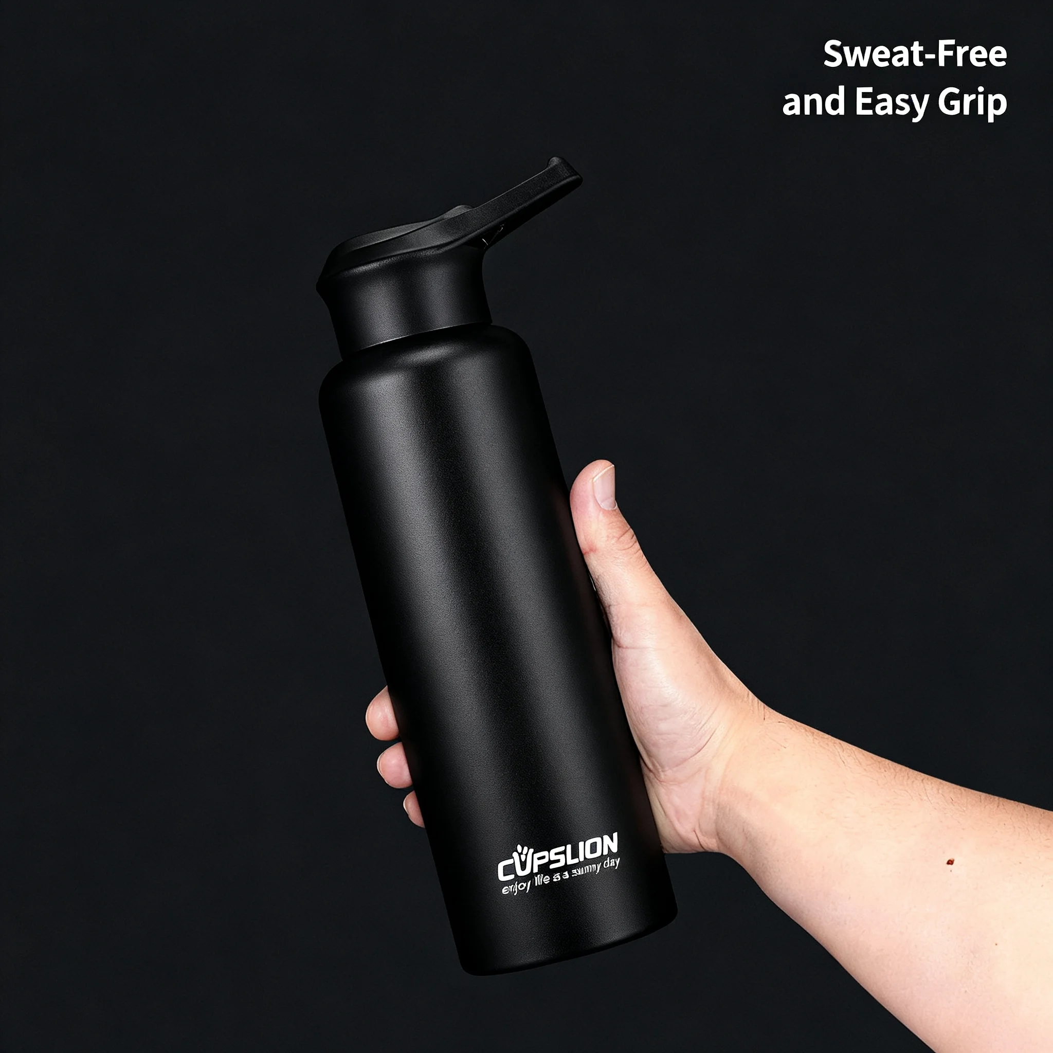 750ml Double Wall Vacuum Insulated Stainless Steel Water Bottle Thermos Mug for Bicycle Cycling Outdoor