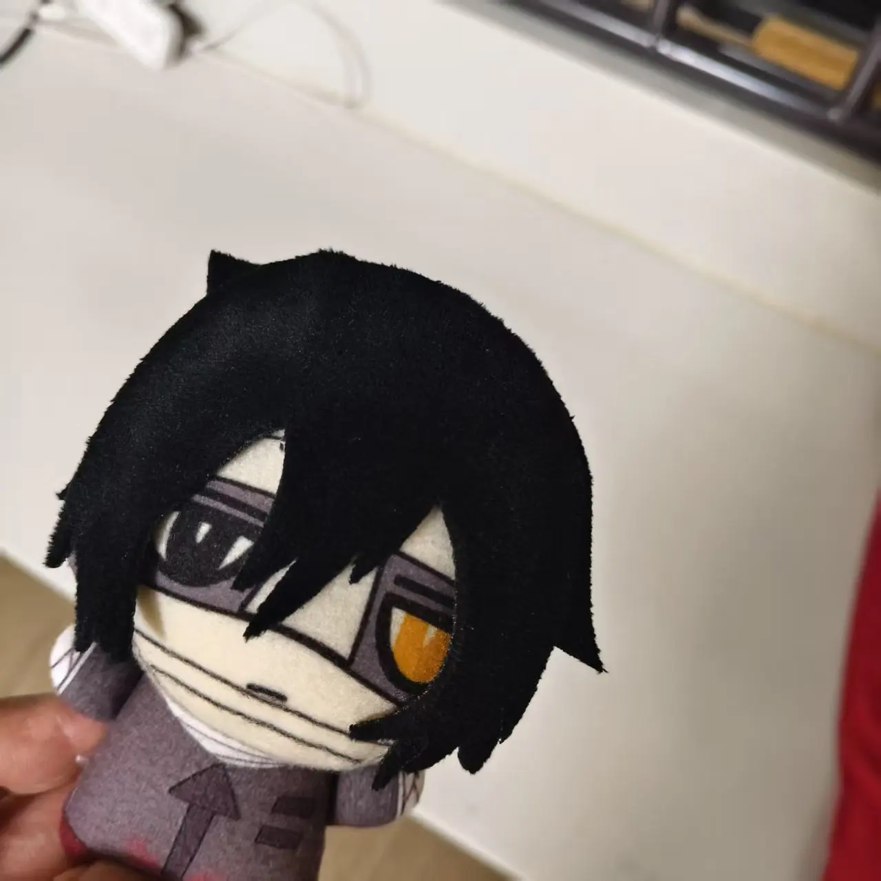 10cm Anime Stuffed Angels Rachel Gardner Isaac Foster Plushie Death Ray Zack Plush Toy Doll Figure Pendants Keychain Fans Gift view 4