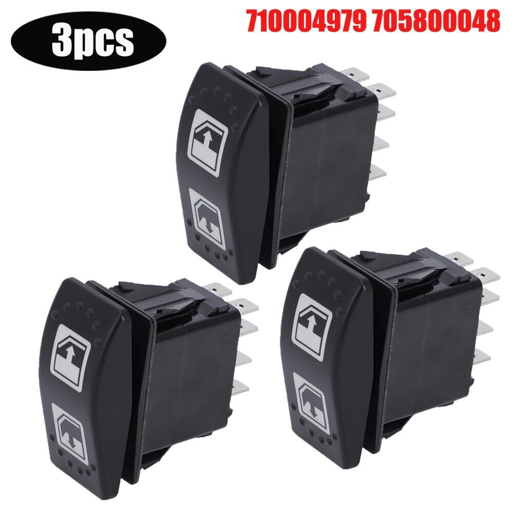 3PCS For Defender Max LH Power Window Switch 705800048 710004979 Left Hand NEW Practical And Durable Easy To Use