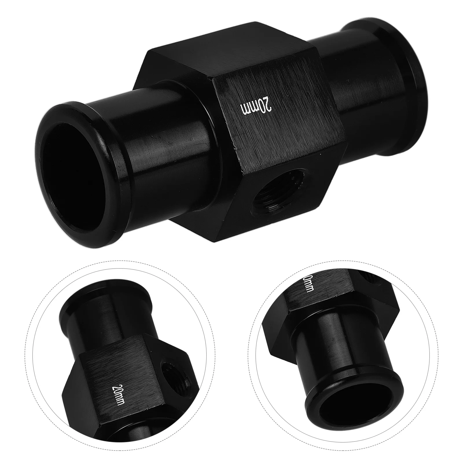 

Aluminum Water Temperature Gauge Accessories 3 Way Pipe Adapter Durable Sensor Joint Motorcycle Modification Parts Dirt Bike